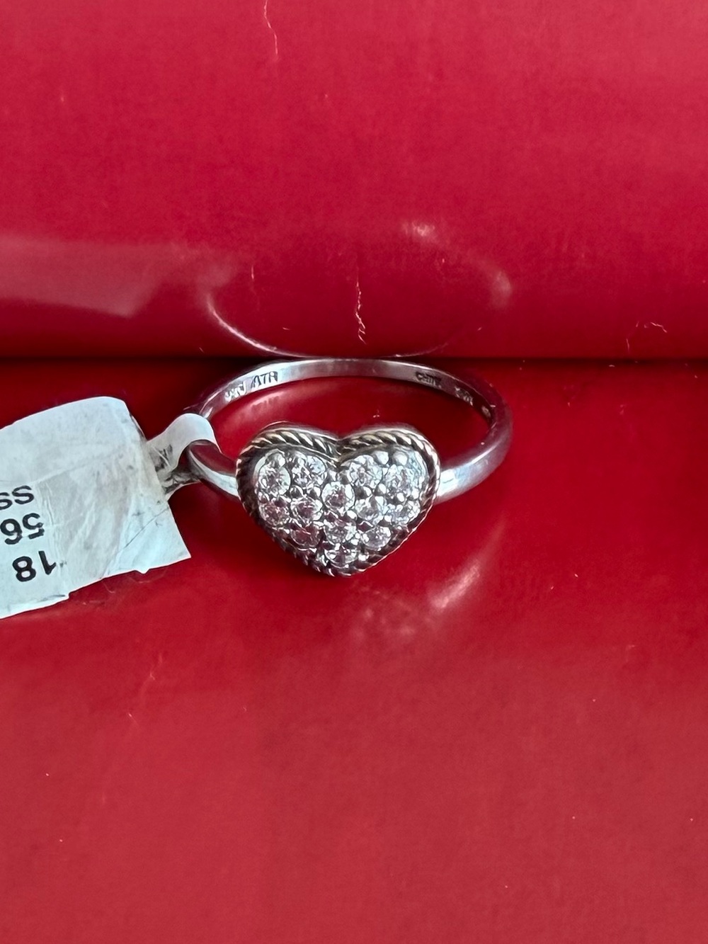SS14K Heart Ring